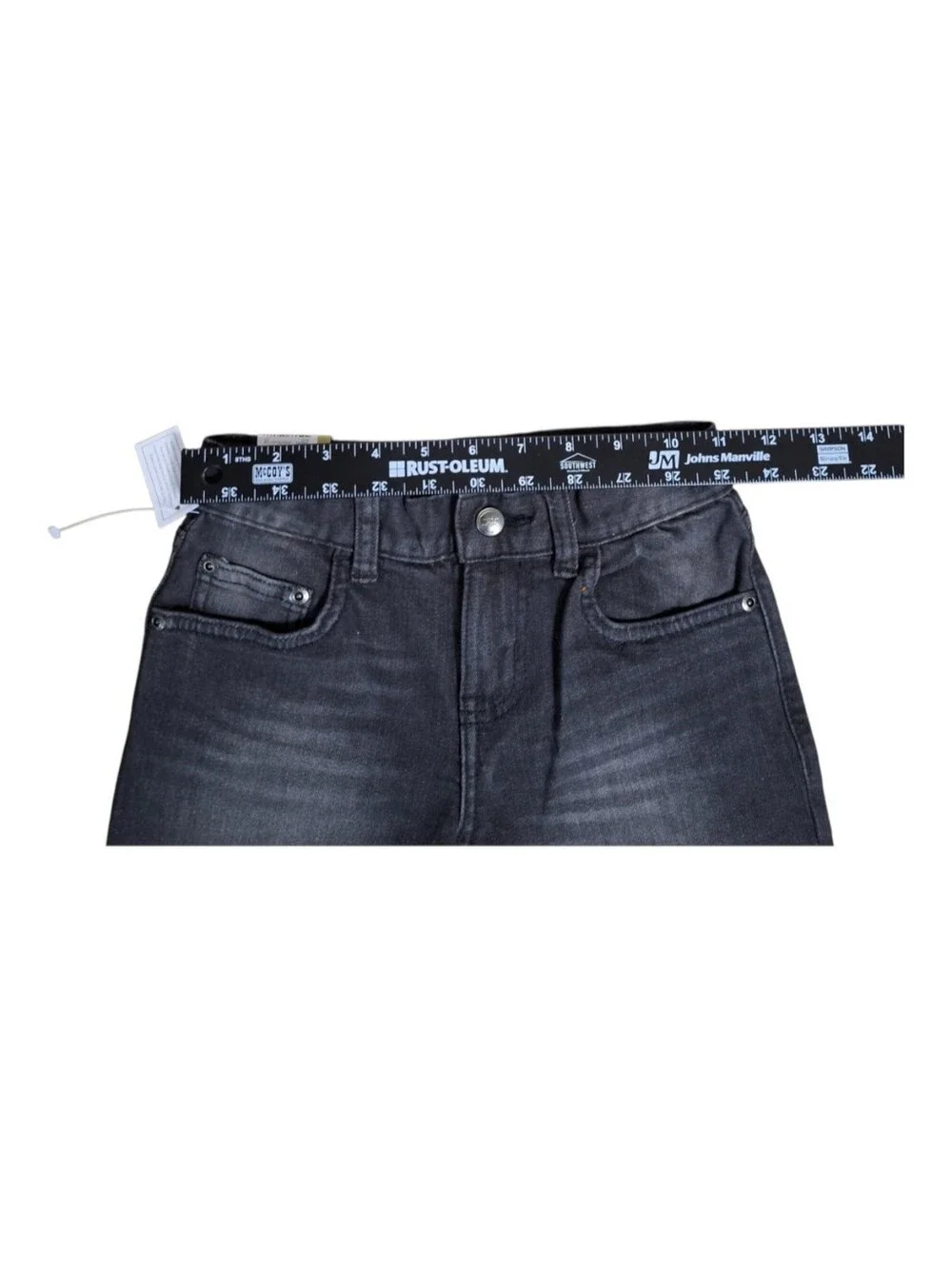 NWT Wonder Nation Boys 3-Pack Relaxed Fit Black/Grey Denim Jeans (Size 6)